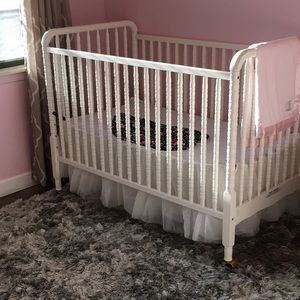 Pottery Barn Kids Monique Lhuillier Crib Skirt